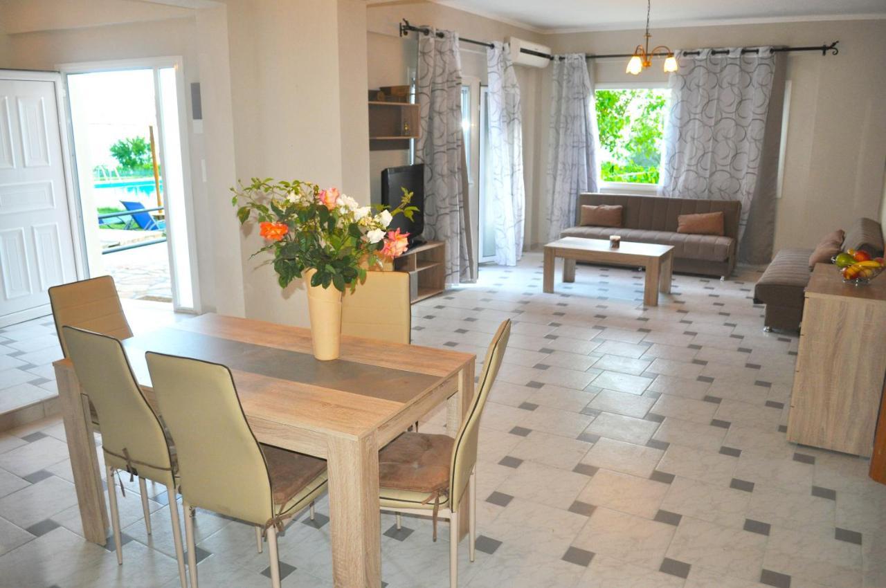 Large Apartment By The Pool - Pelekas Beach, Corfu Екстериор снимка